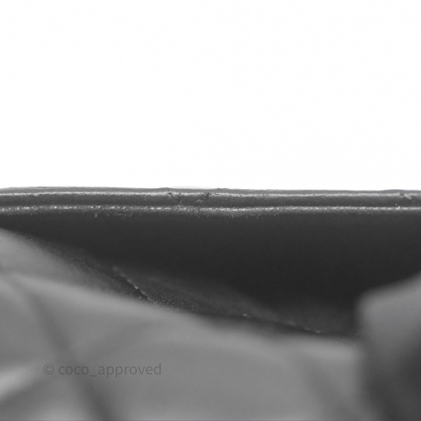 Chanel Quilted WOC Black Lambskin Silver Hardware