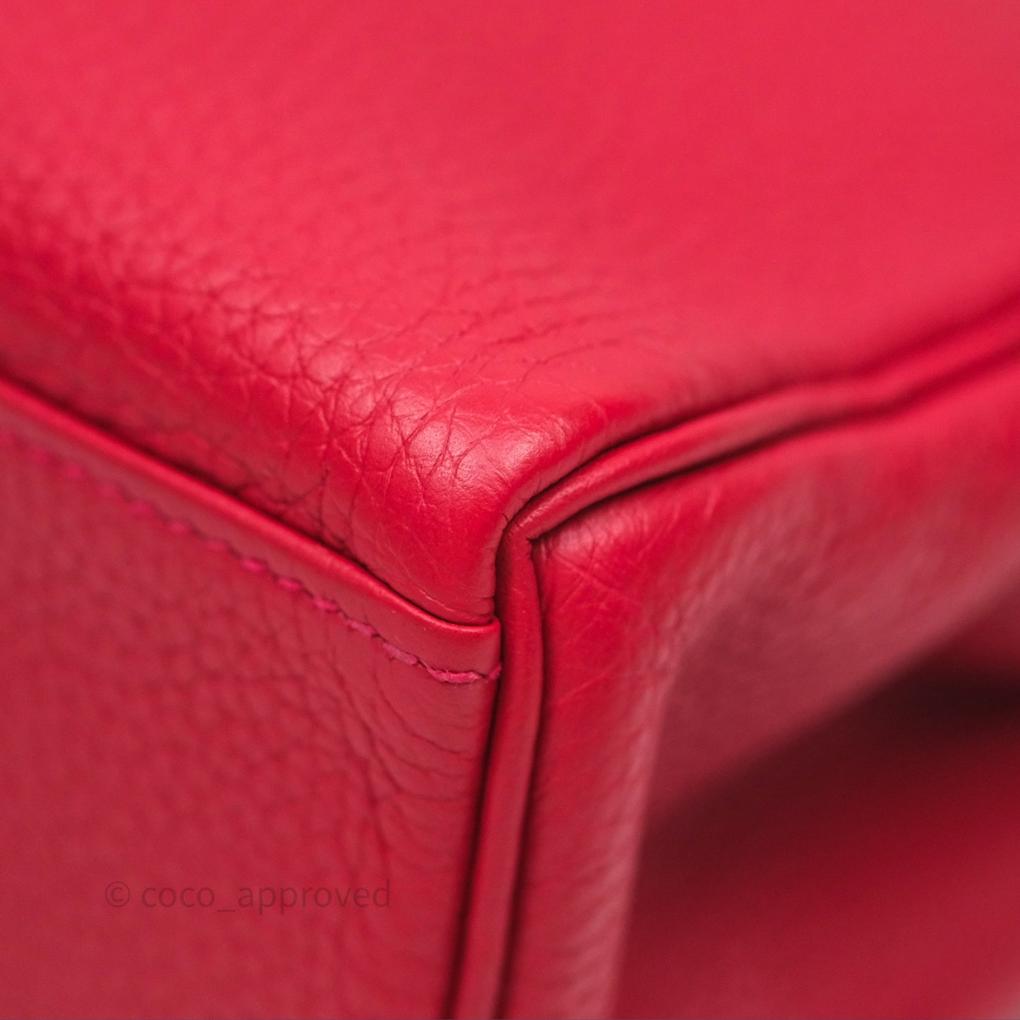 Hermès Kelly Ado Backpack Red Rouge Clemence Palladium Hardware