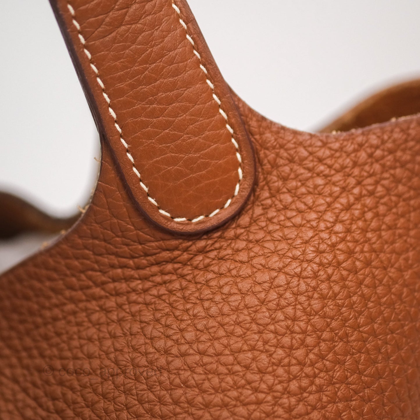 Hermès Picotin 18 Gold 37 Clemence Palladium Hardware