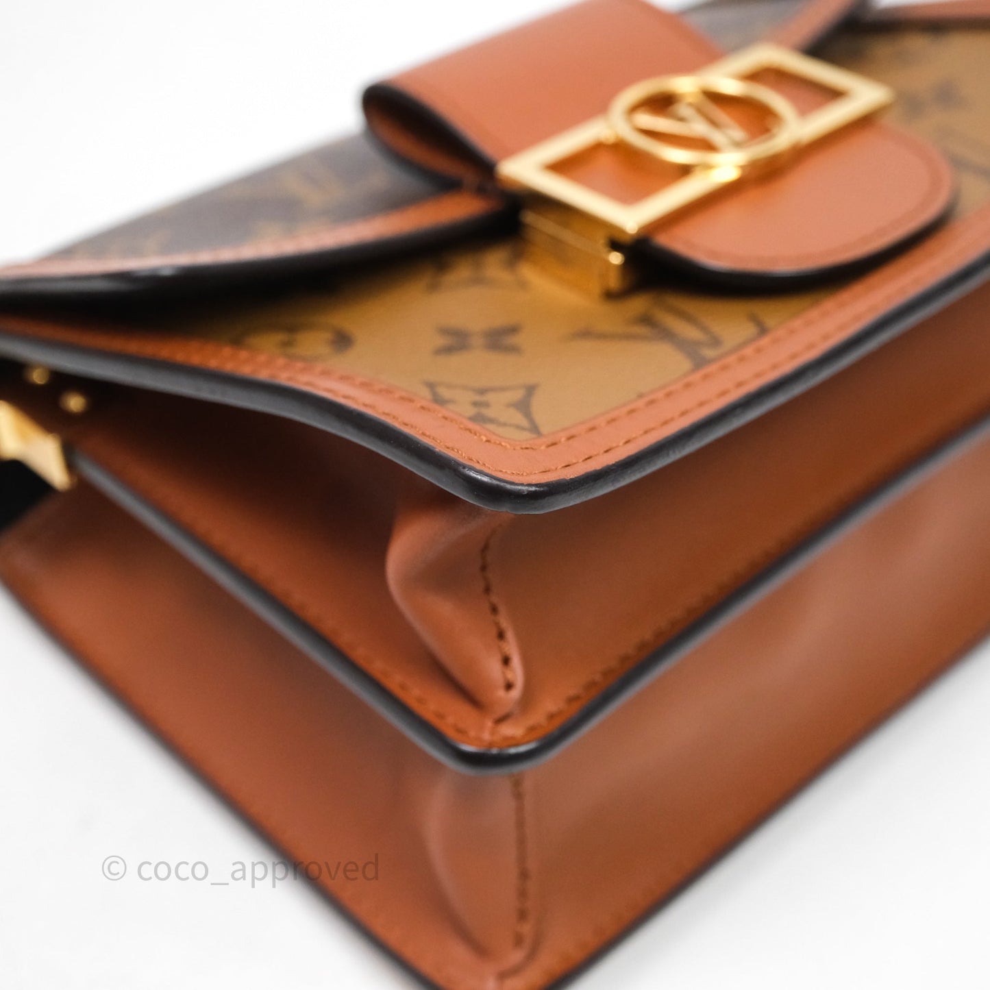 Louis Vuitton Mini Dauphine Monogram Tan Calfskin