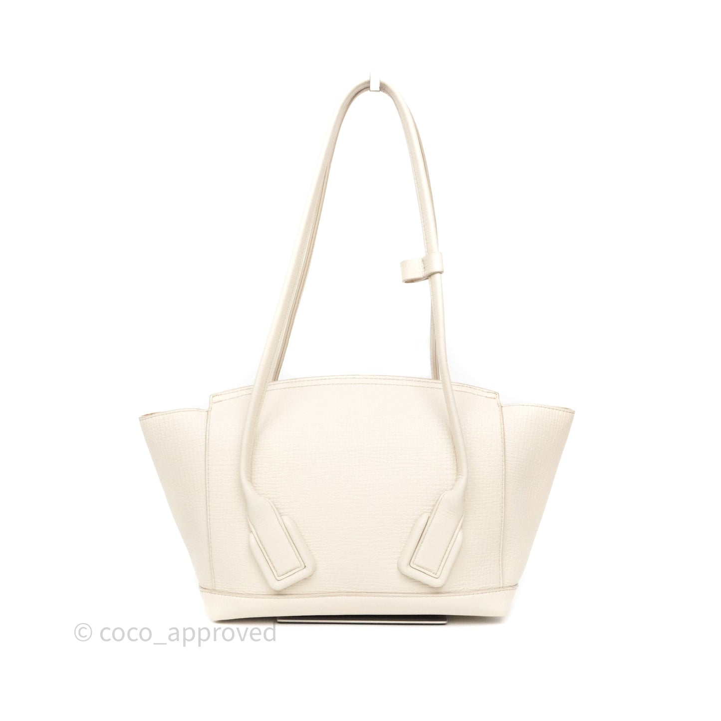 Bottega Veneta Small Arco Plaster Grainy Calfskin