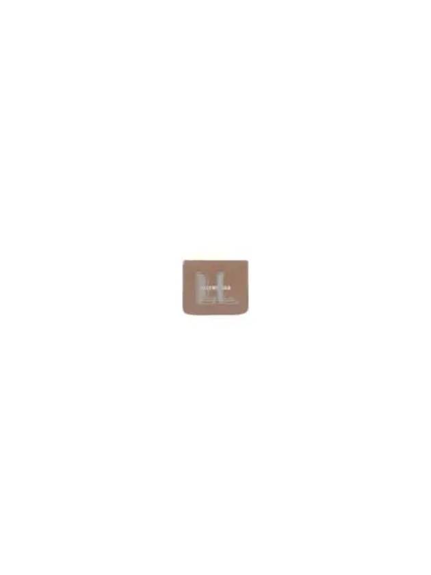 Luxury Balenciaga Logo Coin Pocket Flap Half Wallet Brown