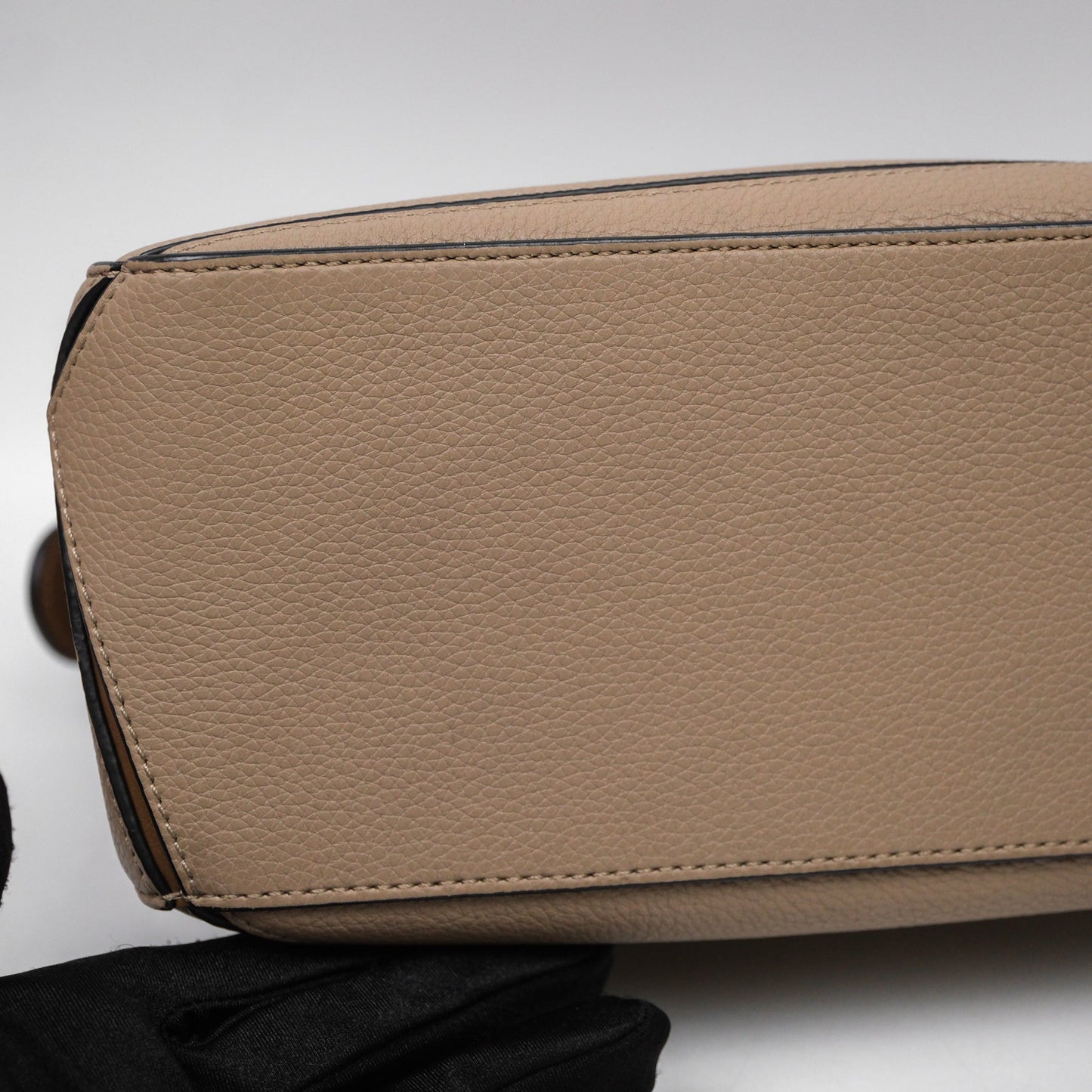 Loewe Small Puzzle Bag Sand Mink Grained Calfskin