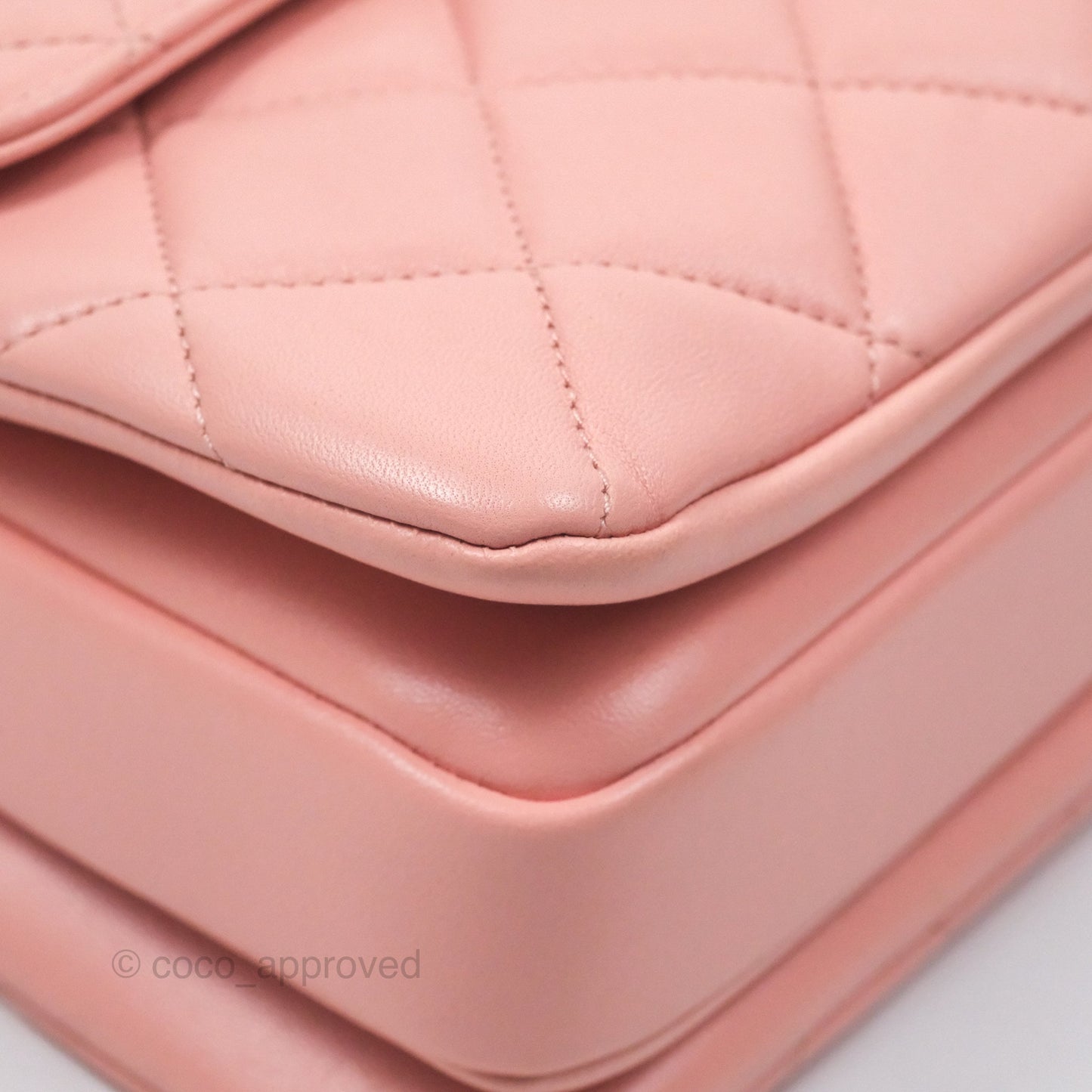 Chanel Small Trendy CC Pink Lambskin Gold Hardware
