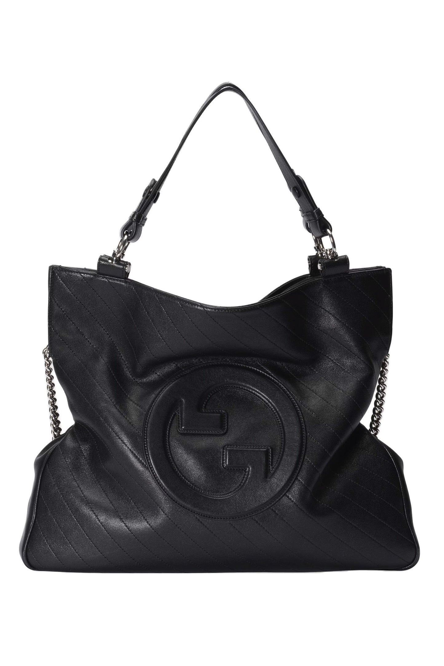 Luxury Gucci Trending 2025 BLONDIE SHOPPING HANDBAG WITH LOGO GG