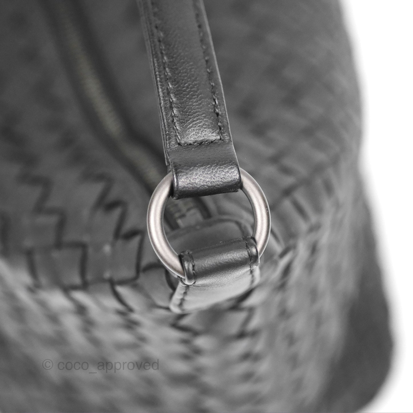 Bottega Veneta Shoulder Bag Black Nappa Intrecciato