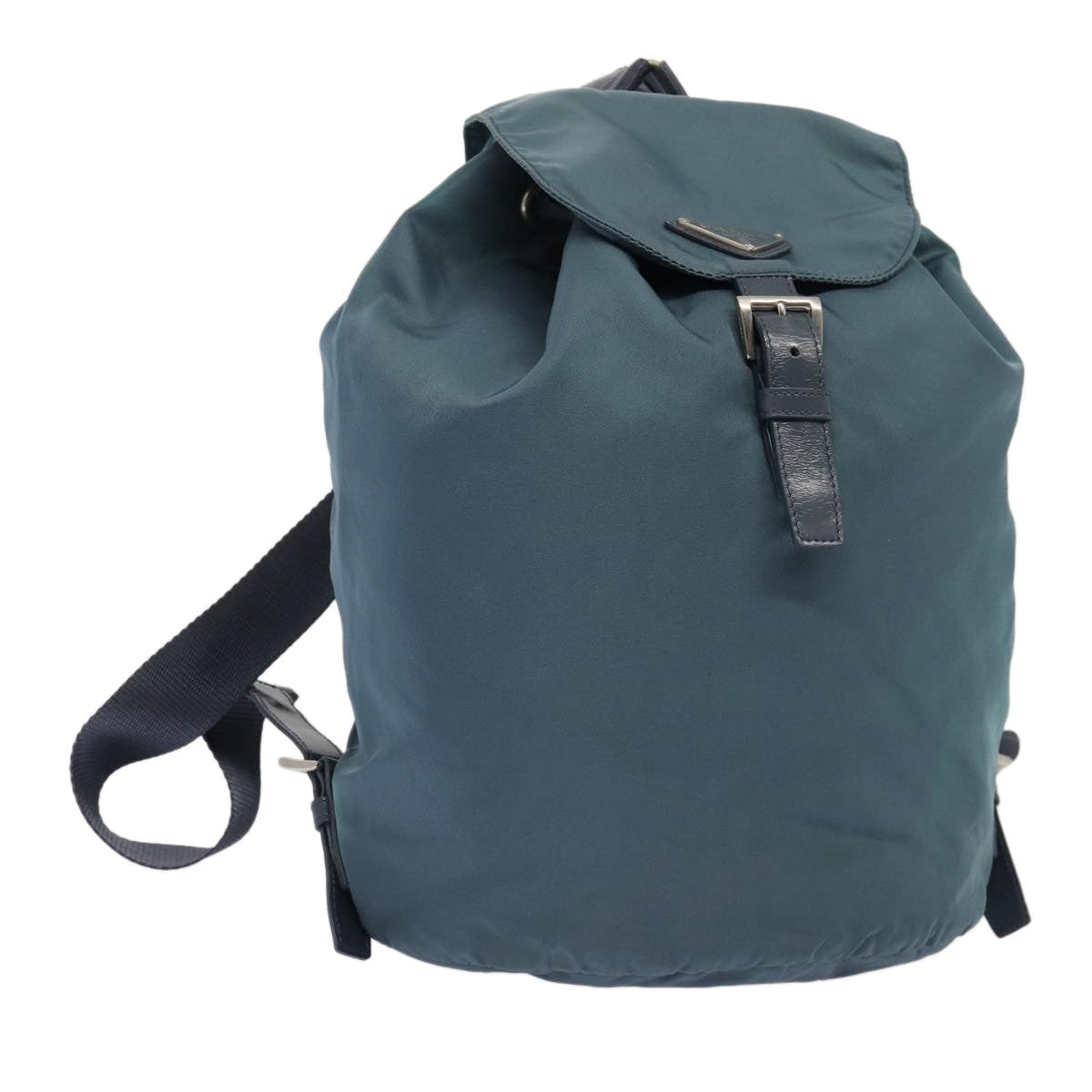 Luxury Prada Backpack Nylon Blue Silver  85634