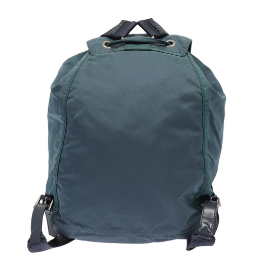 Luxury Prada Backpack Nylon Blue Silver  85634