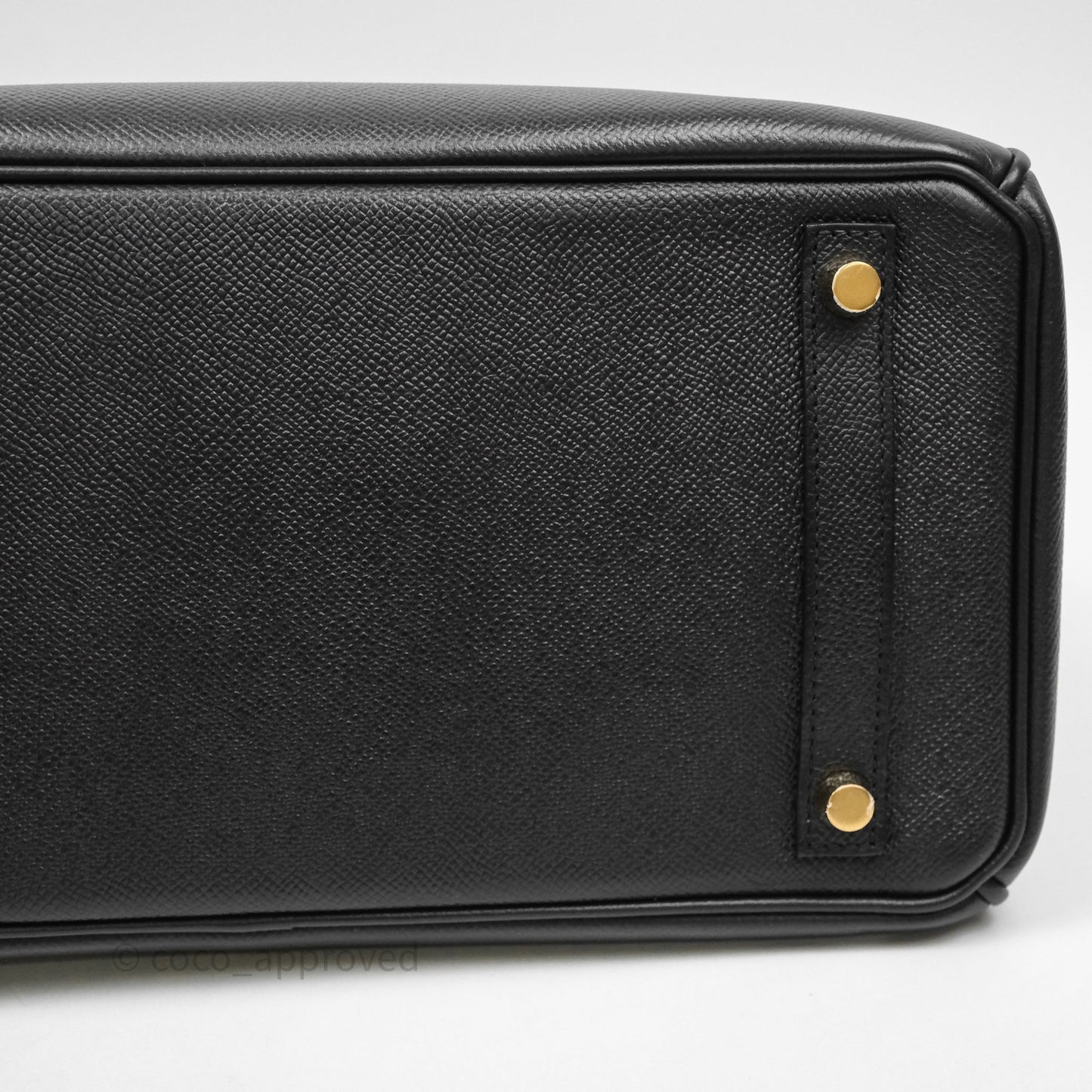 Hermès Birkin 30 Black Noir 89 Epsom Gold Hardware