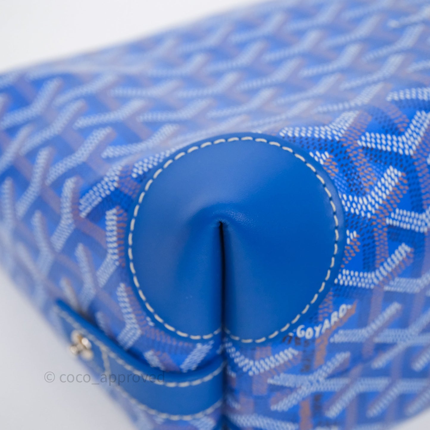 Goyard Bowling 25 Toiletry Bag Sky Blue