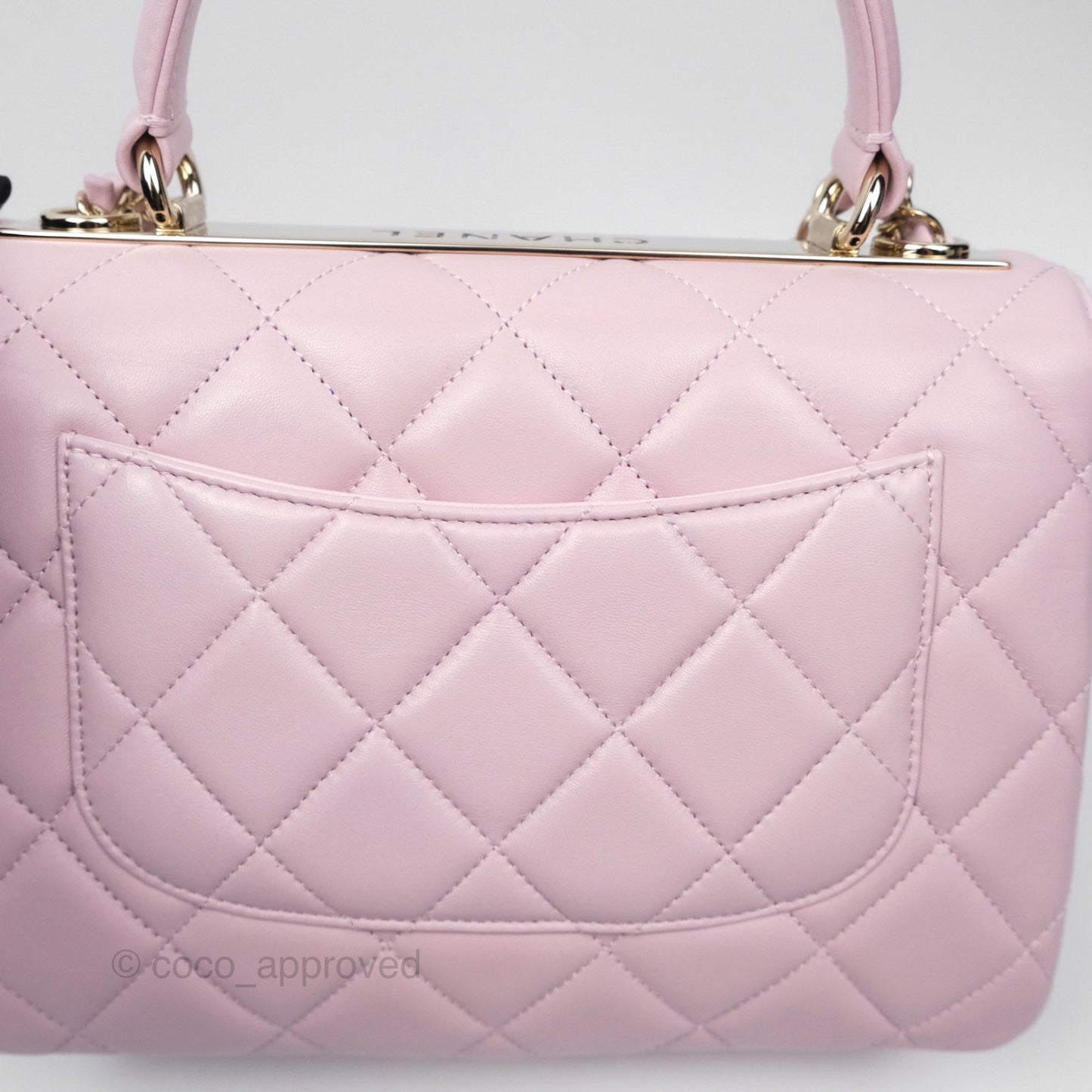 Chanel Small Trendy CC Mauve Pink Lambskin Gold Hardware