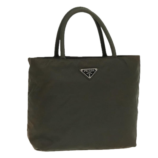 Luxury Prada Hand Bag Nylon Khaki  85762