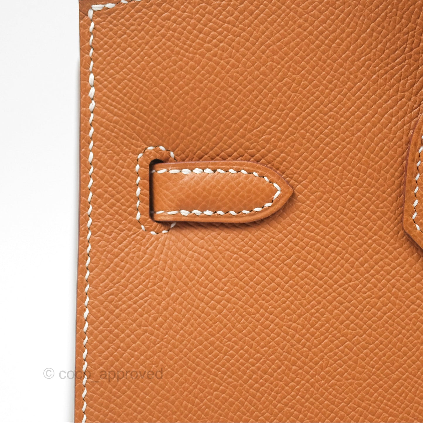 Hermes Birkin 25 Sellier Gold Epsom Gold Hardware