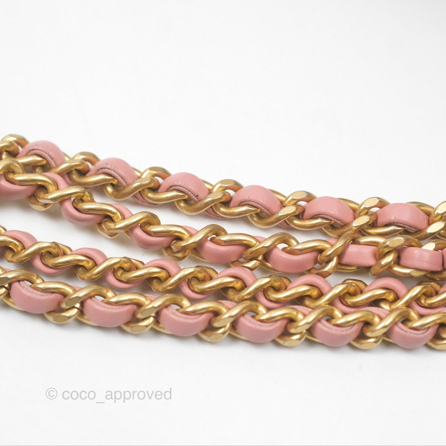 Chanel Flap Bag Dusty Pink Lambskin Aged Gold Hardware 24P