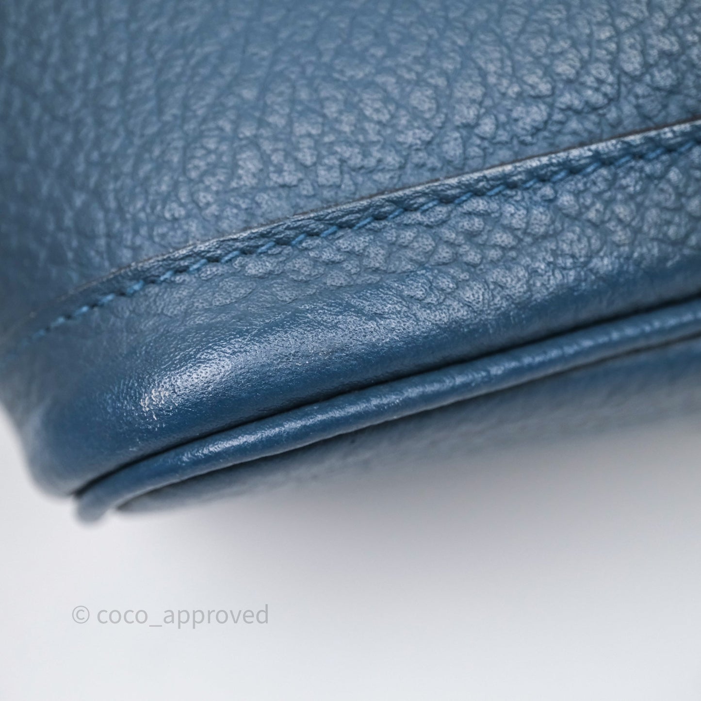 Hermès Garden Party 36 Bleu Palladium Hardware