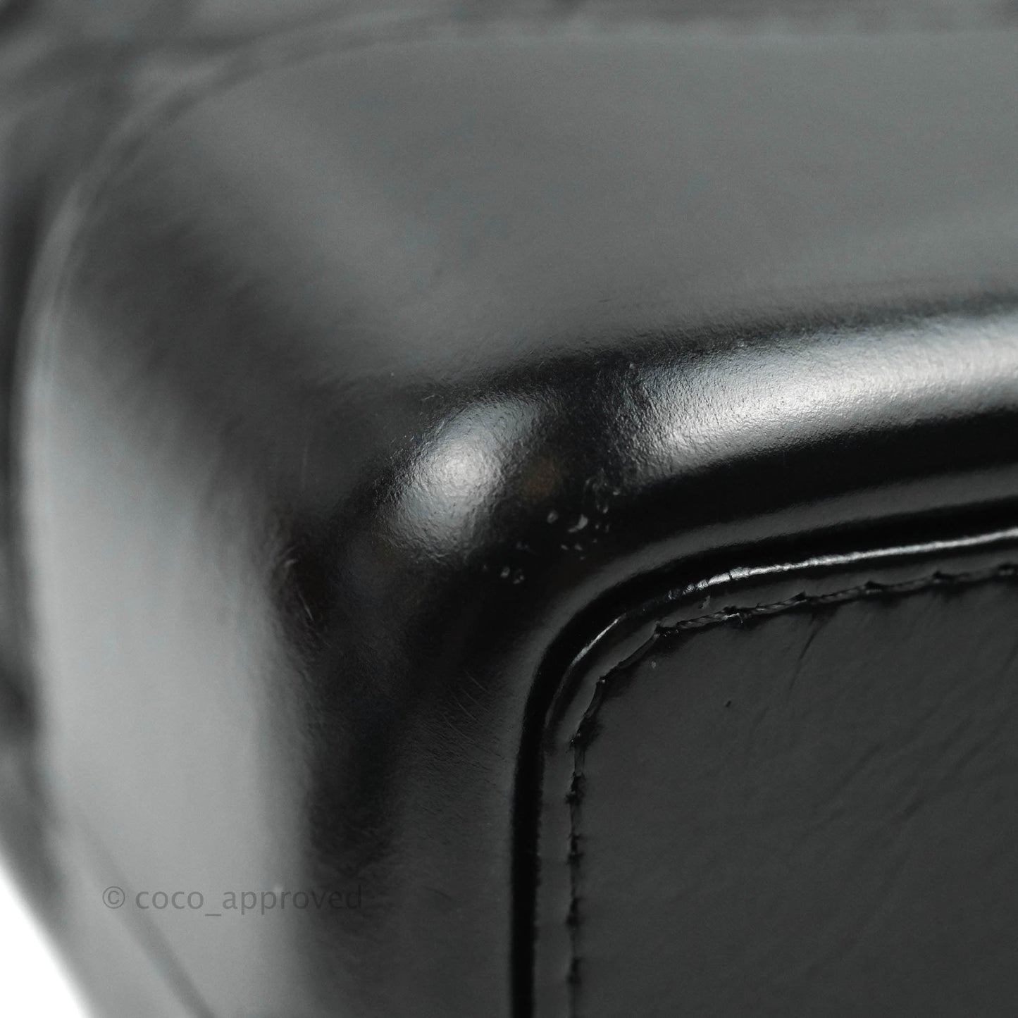 Chanel Small Gabrielle Backpack Black Aged Calfskin