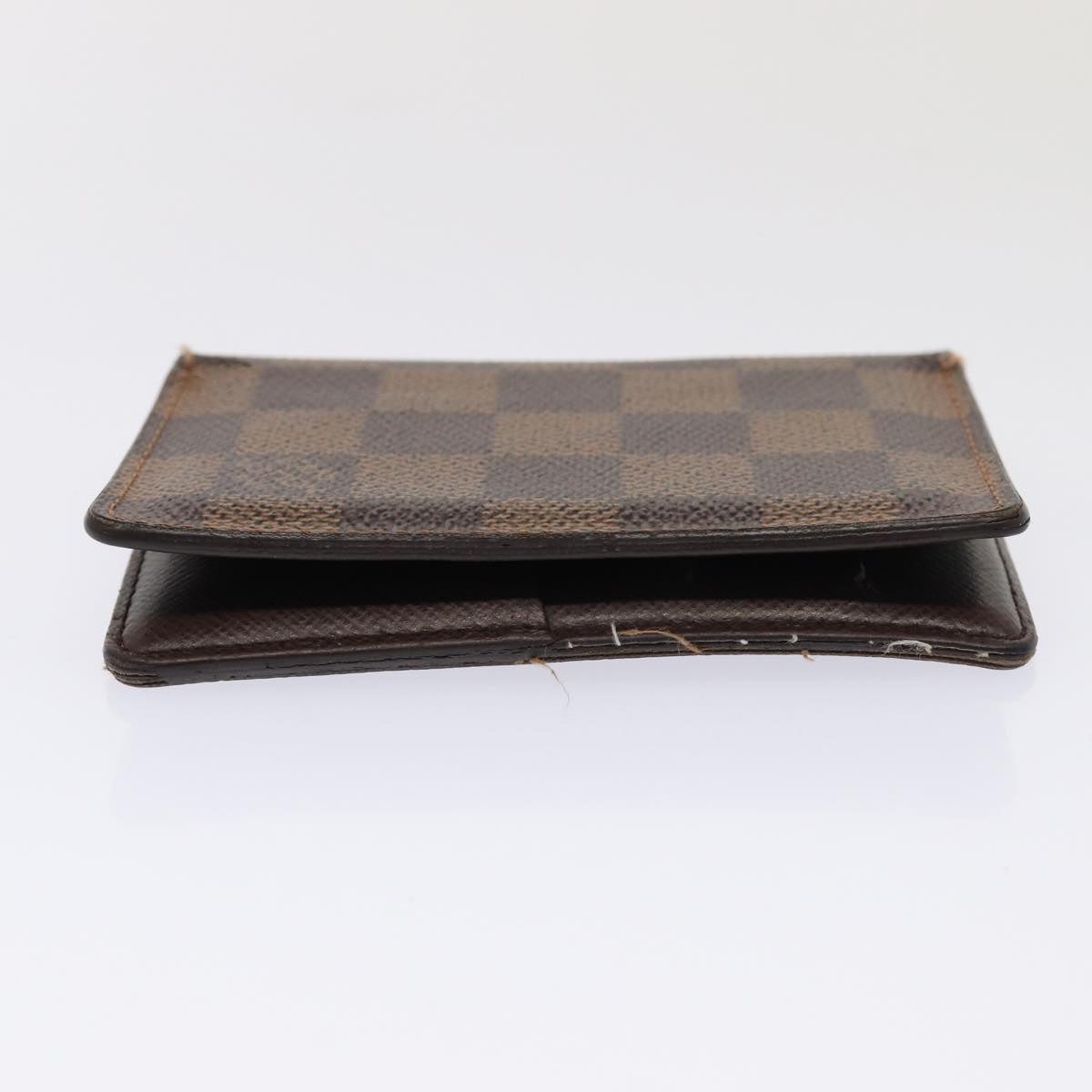 LOUIS VUITTON Damier Ebene Organizer Dupoch Card Case N61721 LV 85866