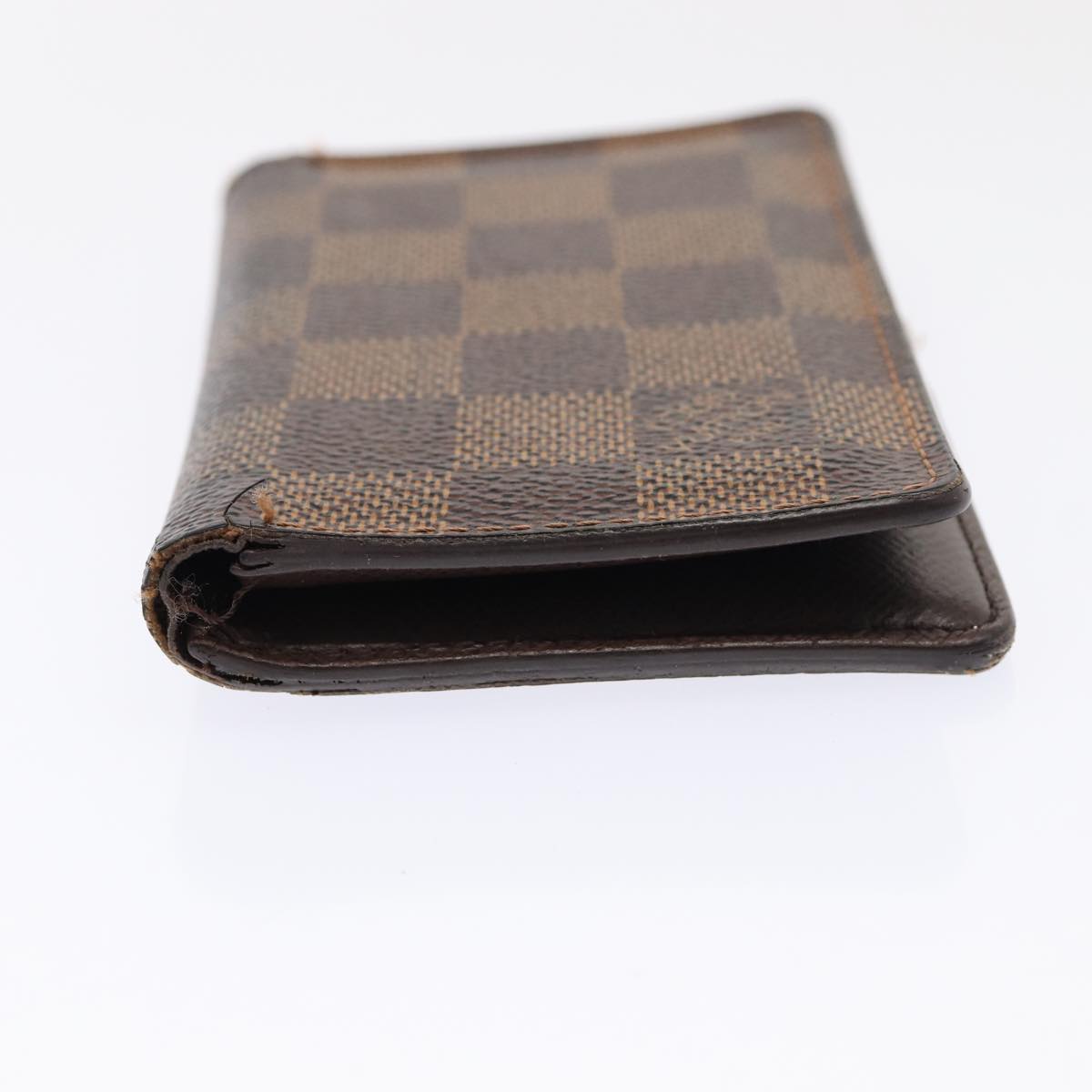 LOUIS VUITTON Damier Ebene Organizer Dupoch Card Case N61721 LV 85866