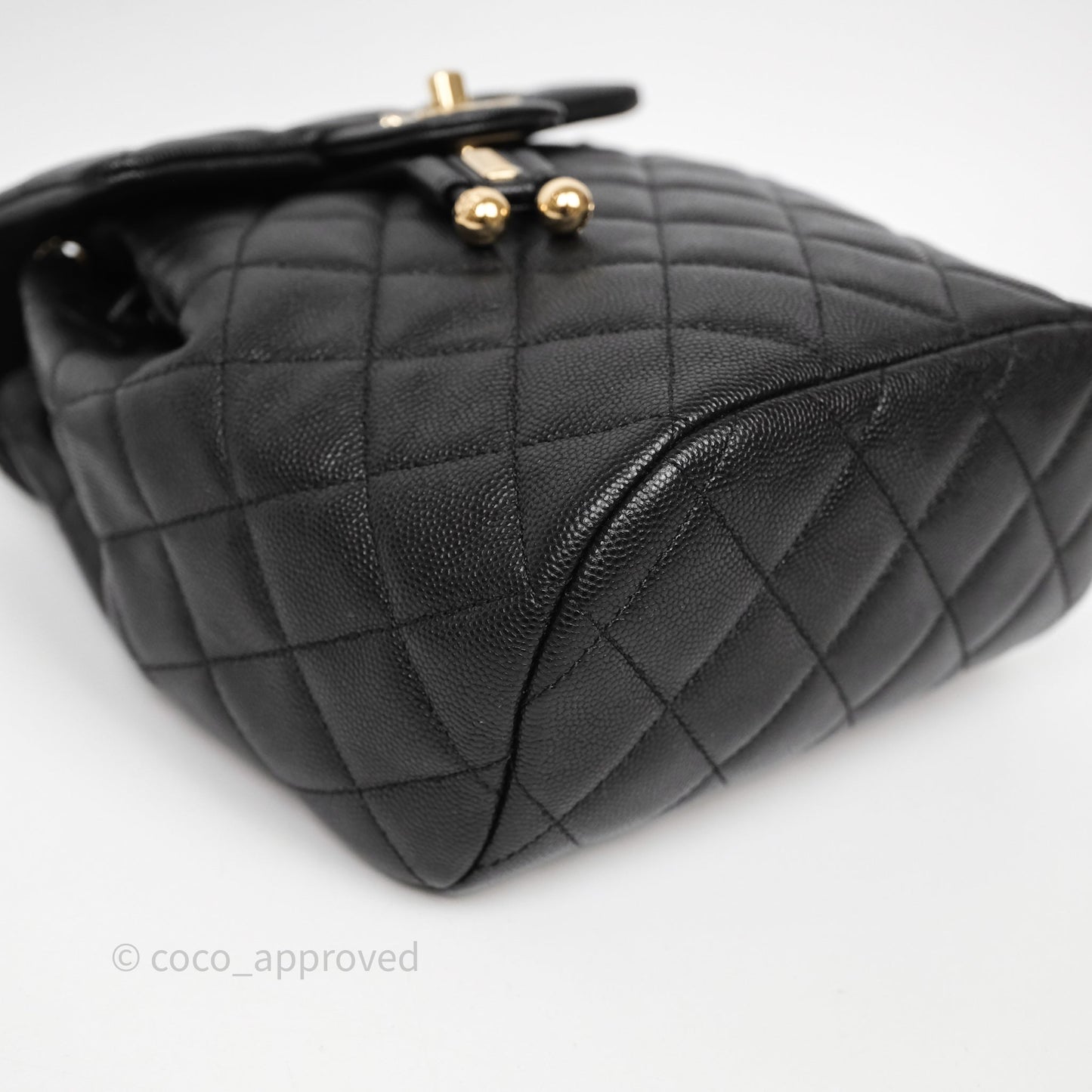 Chanel Urban Spirit Mini Black Caviar Backpack