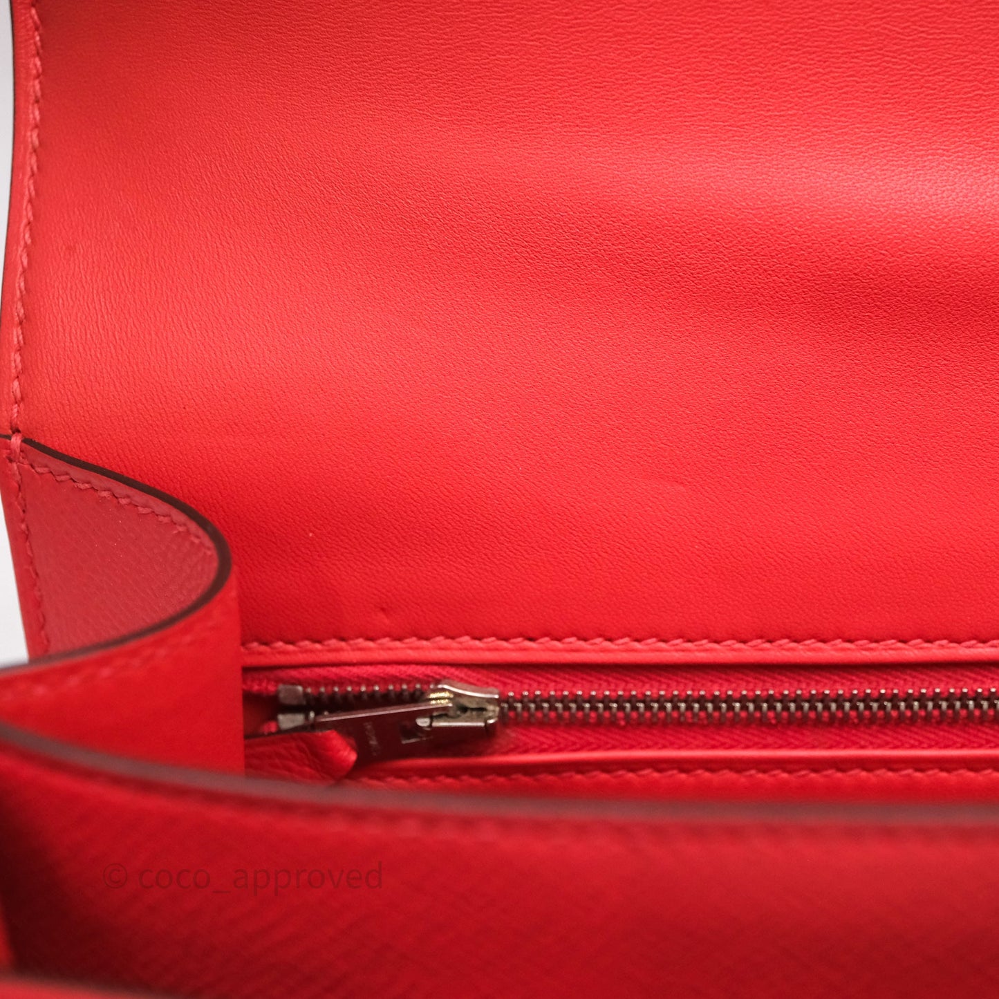 Hermès Constance 24 Rose Jaipur T5 Epsom Palladium Hardware