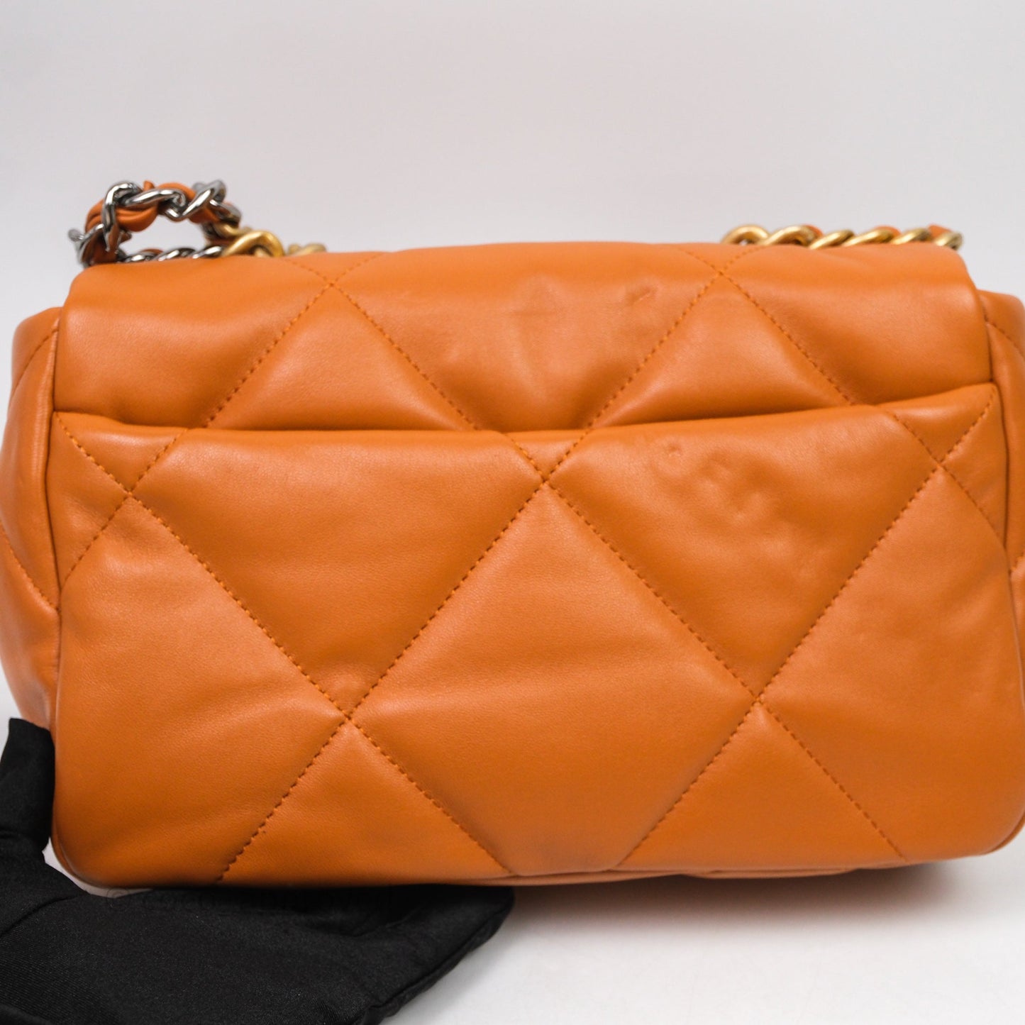 Chanel 19 Small Caramel Mixed Hardware