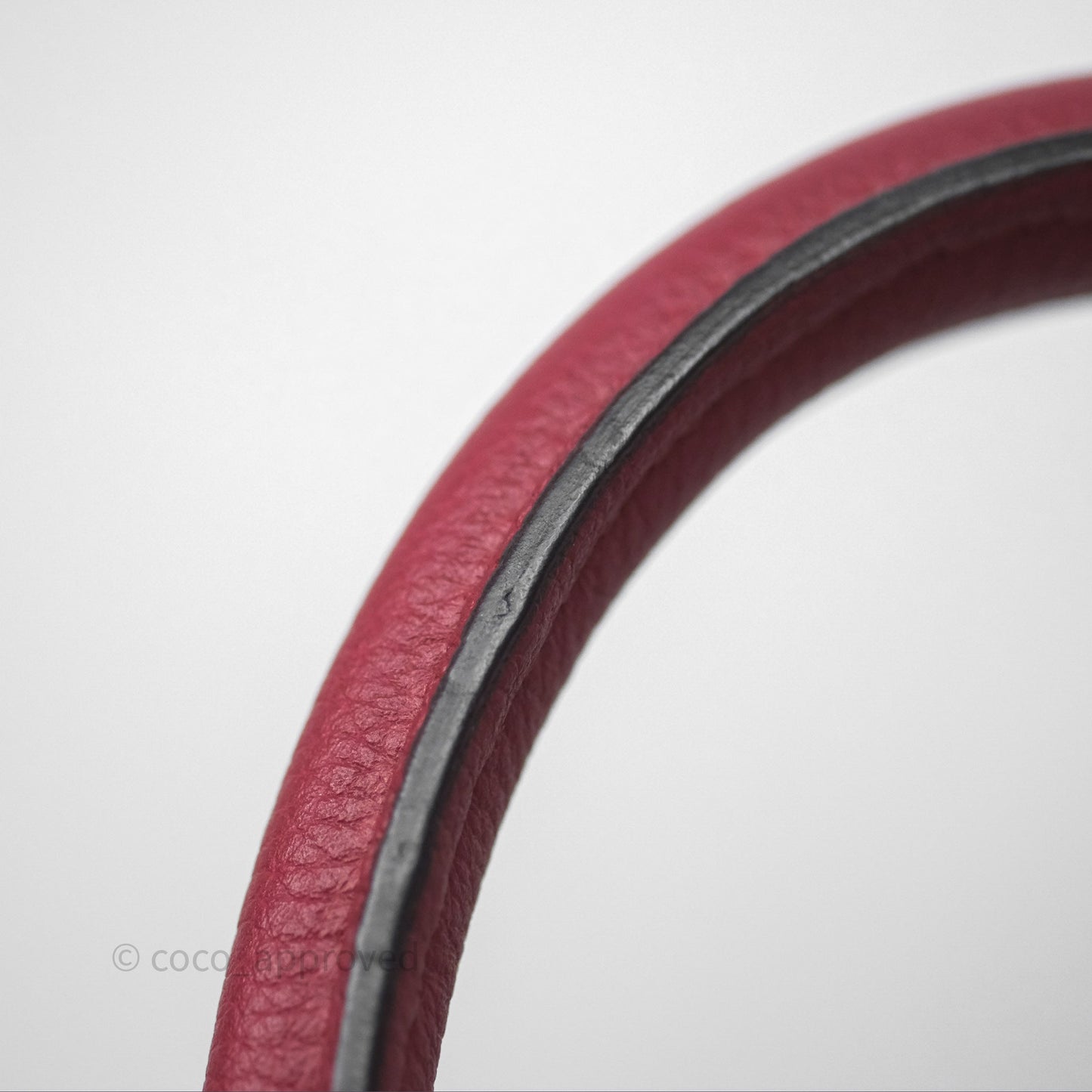 Hermès Kelly 32 Retourne Rouge Grenat K1 Togo Gold Hardware