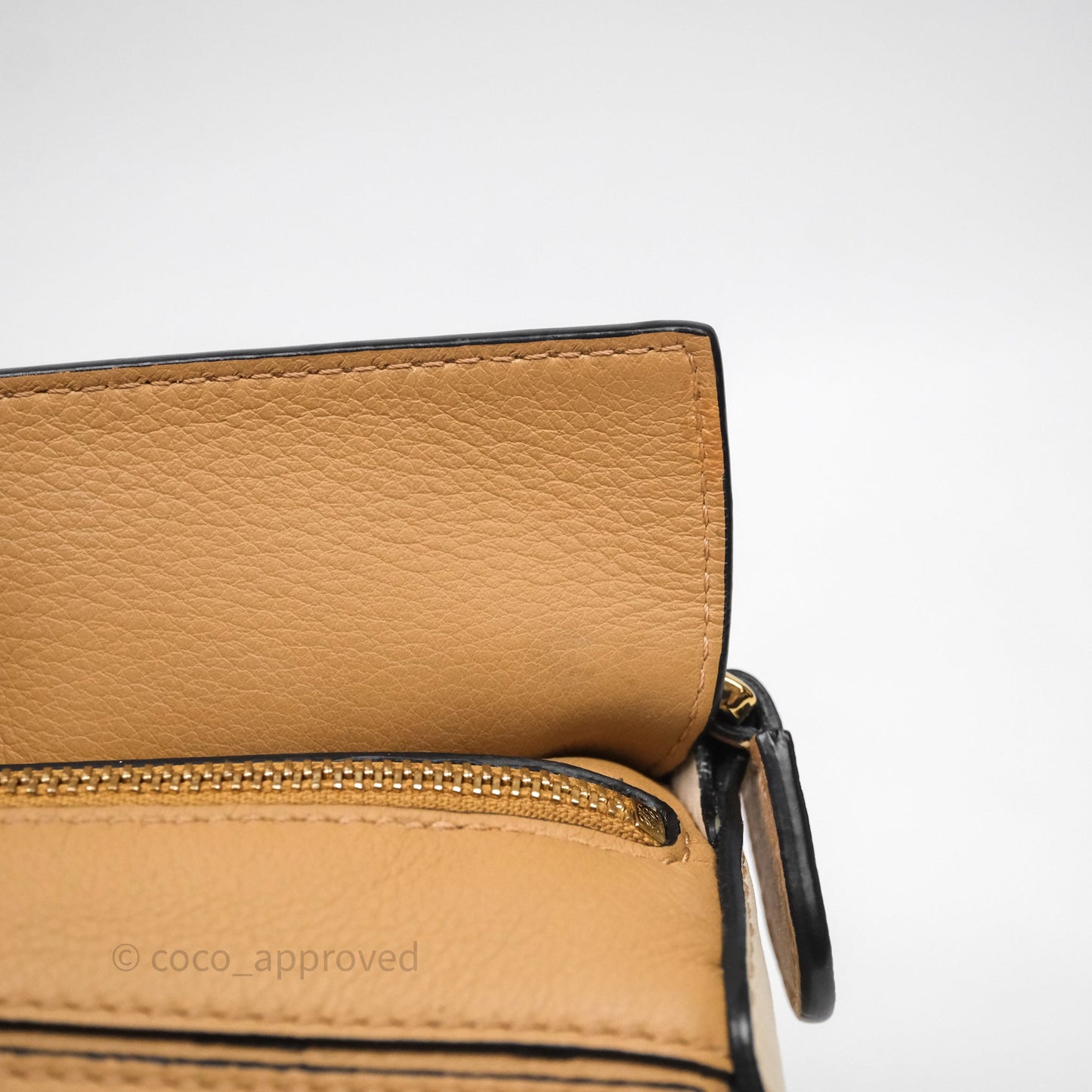 Loewe Mini Puzzle Bag Dune & Warm Desert