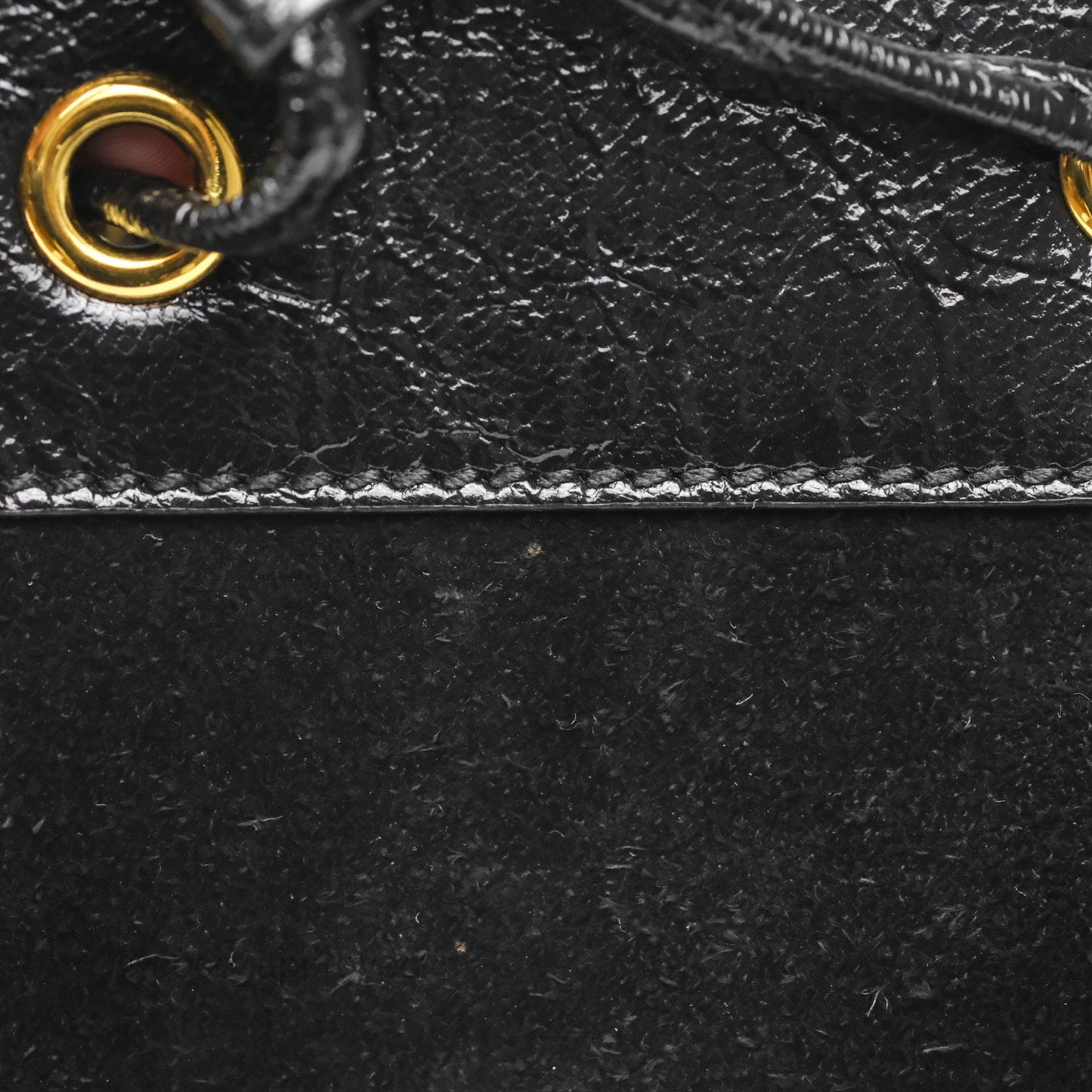 Gucci Small Ophidia Bucket Bag Black Suede