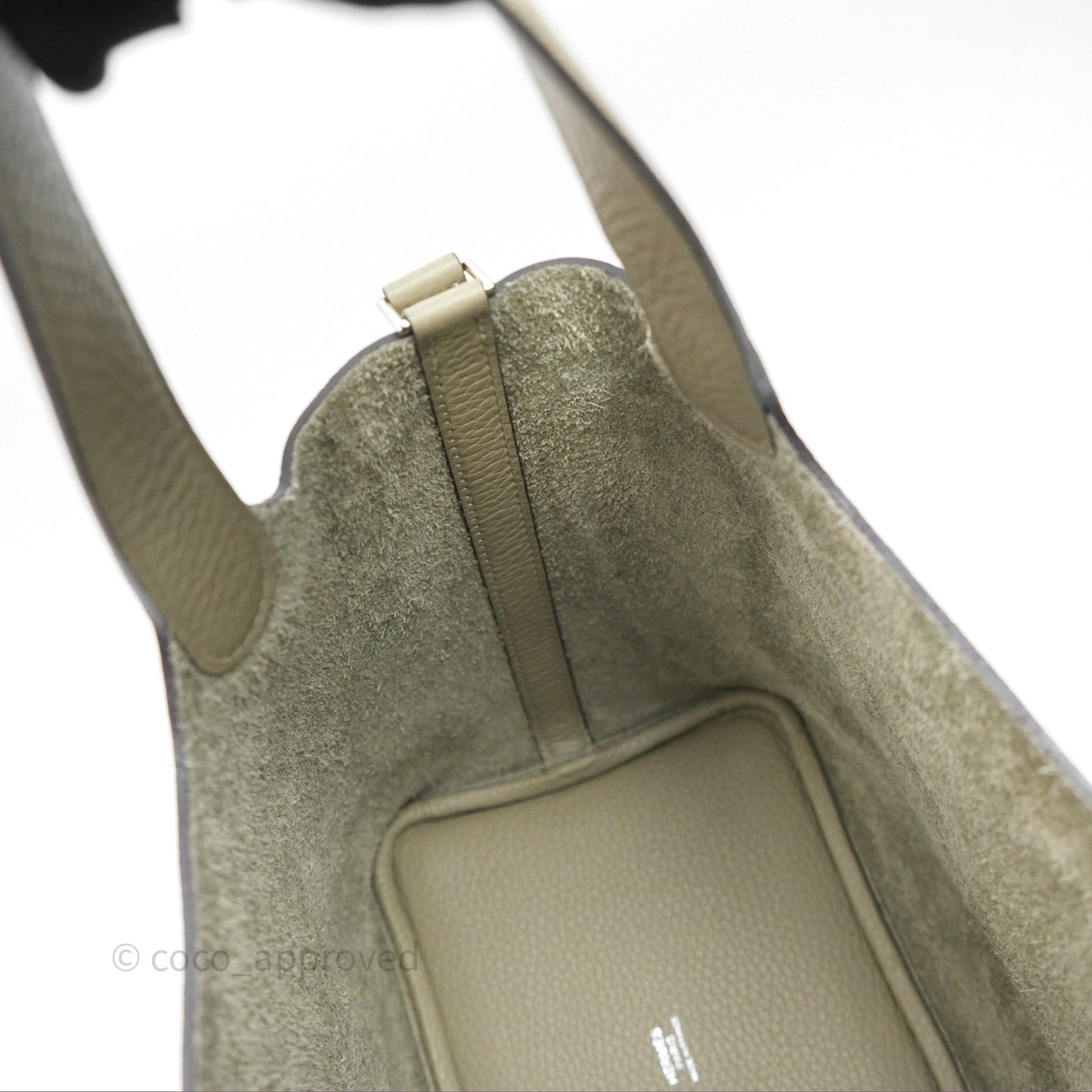 Hermès Picotin Lock 18 Sauge Q1 Clemence Palladium Hardware