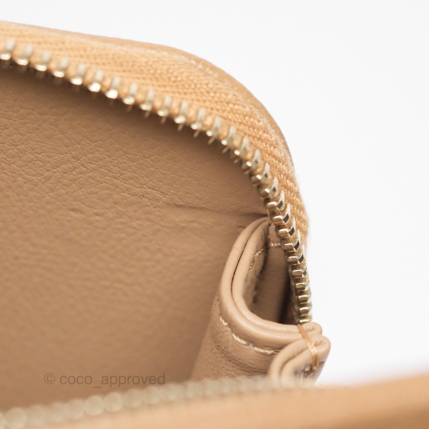 Chanel Quilted Medium Business Affinity Flap Dark Beige Caviar Gold Hardware