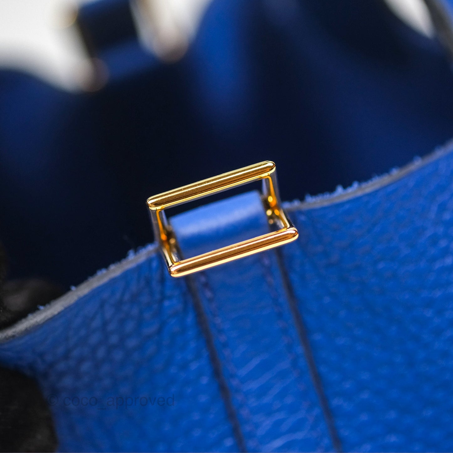 Hermès Picotin Lock 18 Bleu Royal Taurillon Clemence Gold Hardware