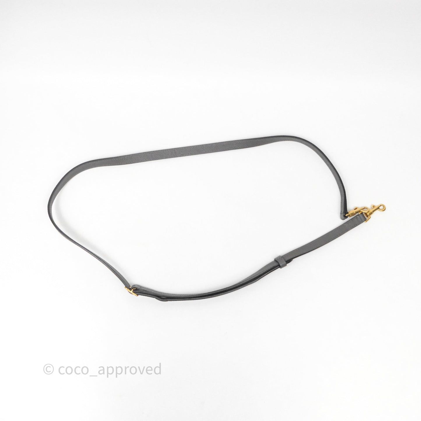 Celine Nano Belt Bag Grey Grained Calfskin Gold Hardware