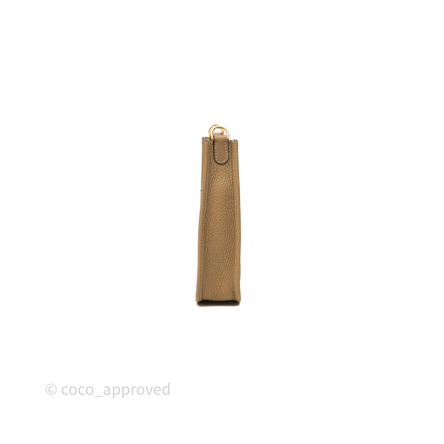 Hermès Mini Evelyne 16 Trench S2 Clemence Gold Hardware