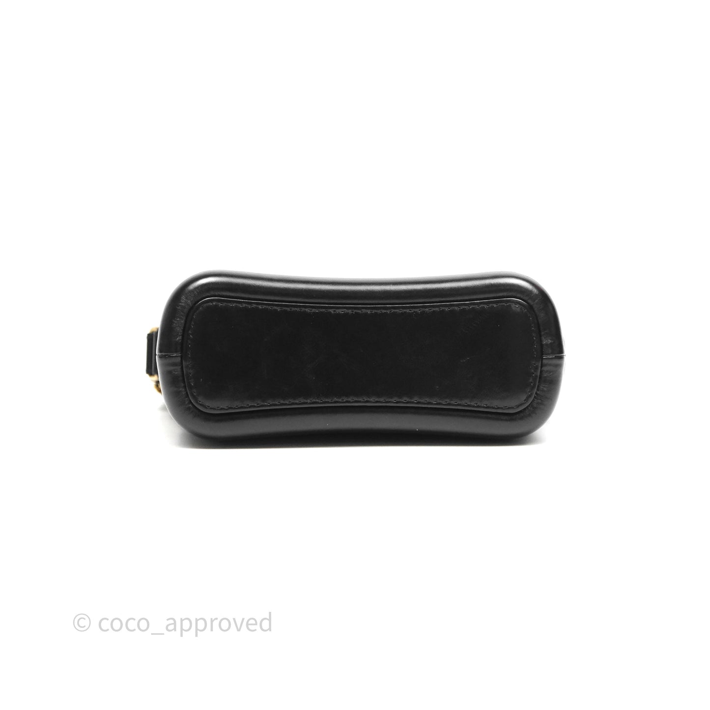 Chanel Small Gabrielle Hobo Quilted Black Aged Calfskin