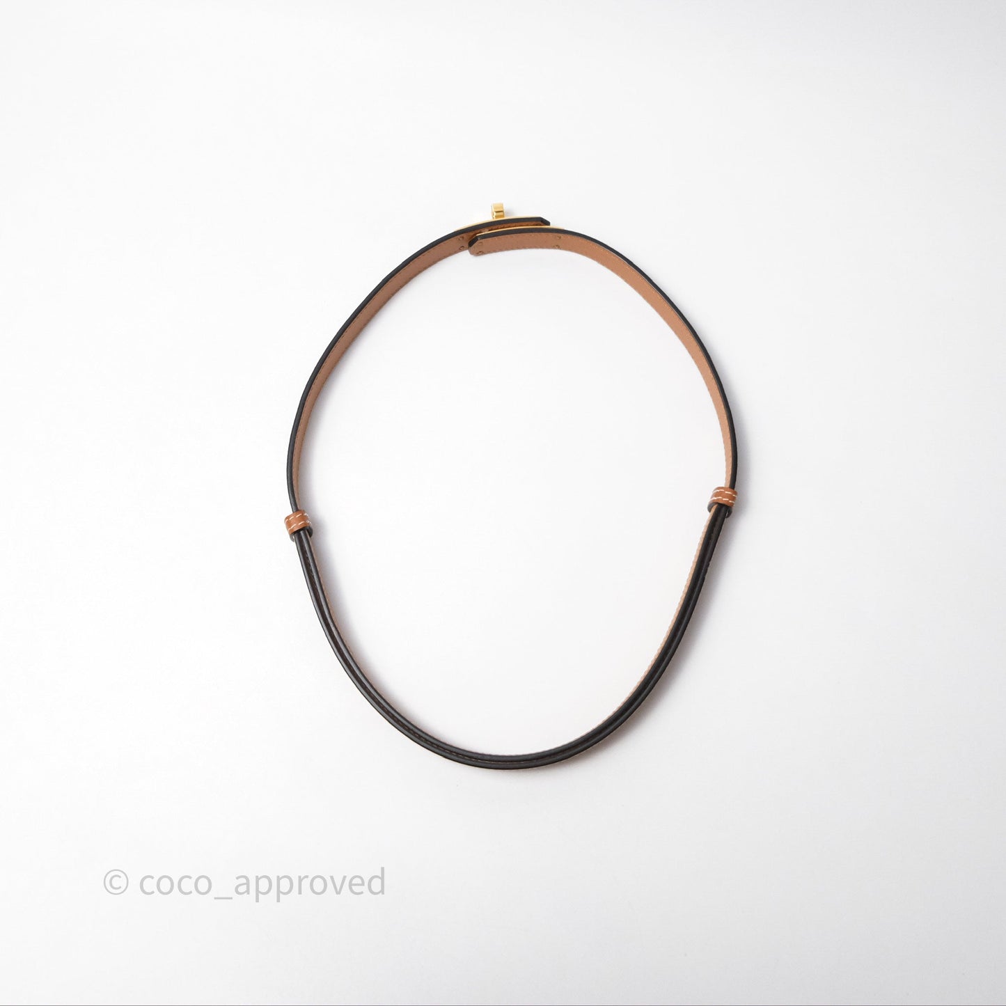 Hermès Kelly Buckle Belt Gold 37 Epsom Gold Hardware