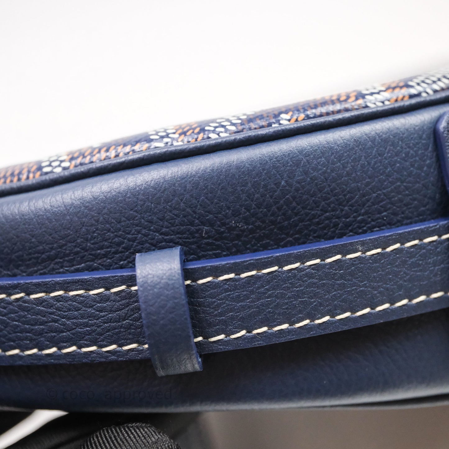 Goyard Hirondelle Bag Navy Blue