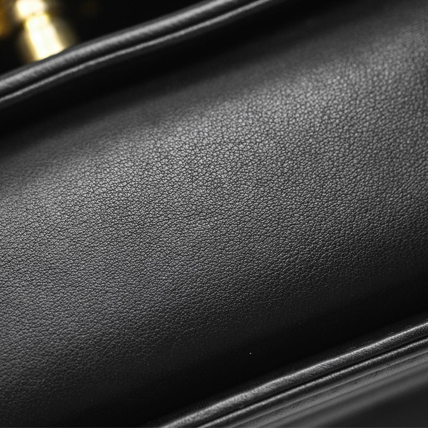 Chanel Small Boy Black Lambskin Aged Gold Hardware