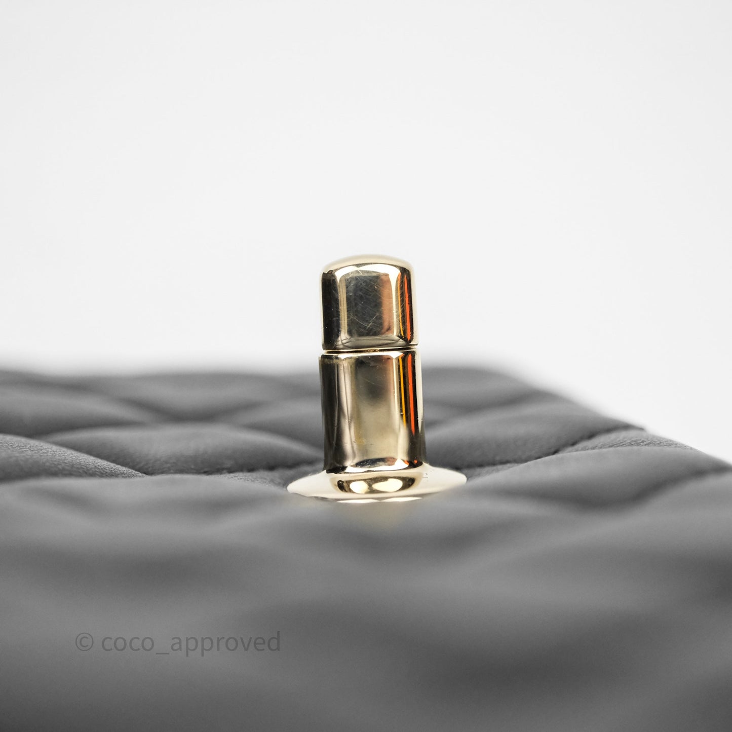 Chanel Ball Crush Mini Rectangular Black Lambskin Gold Hardware