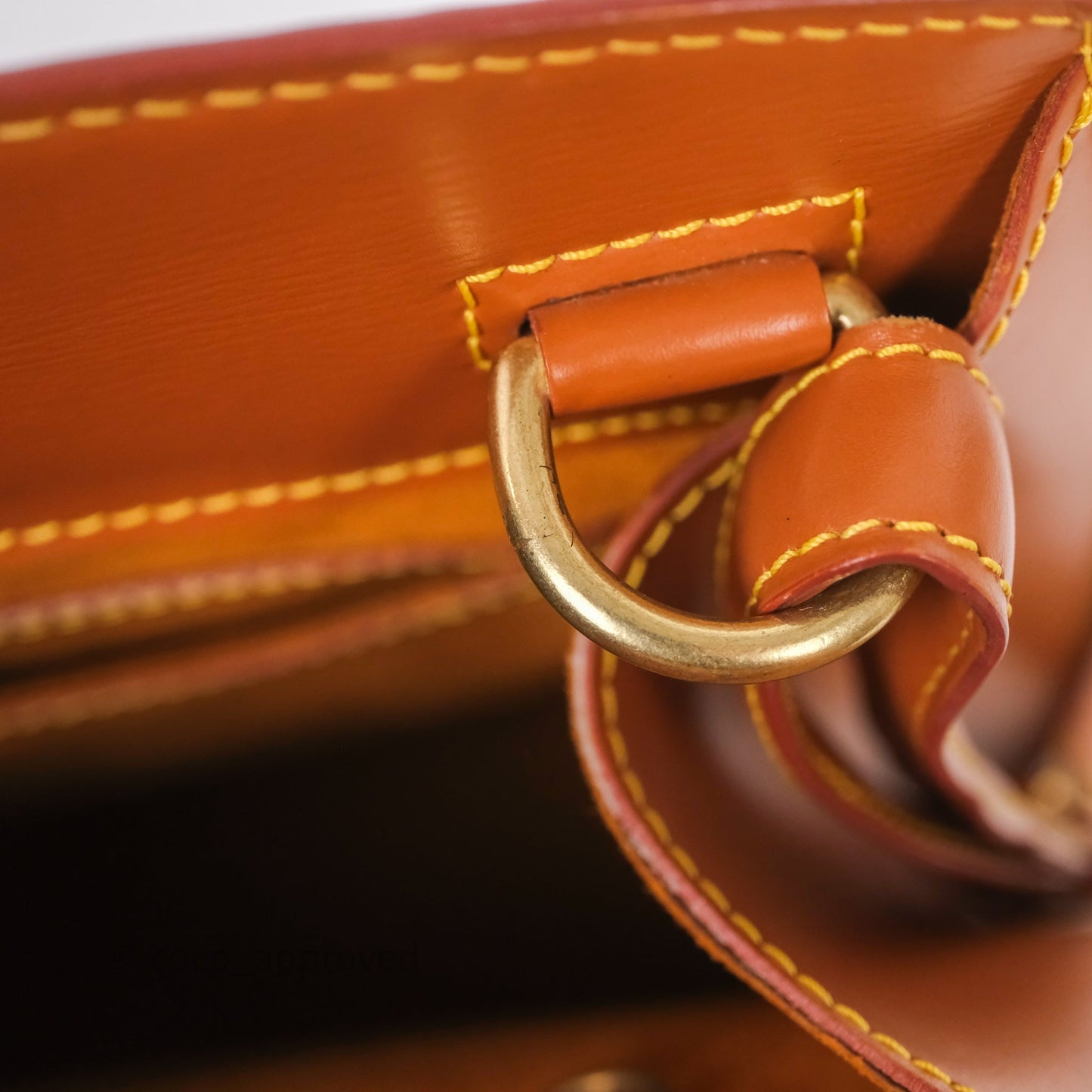 Louis Vuitton Cluny Shoulder Bag Brown Epi