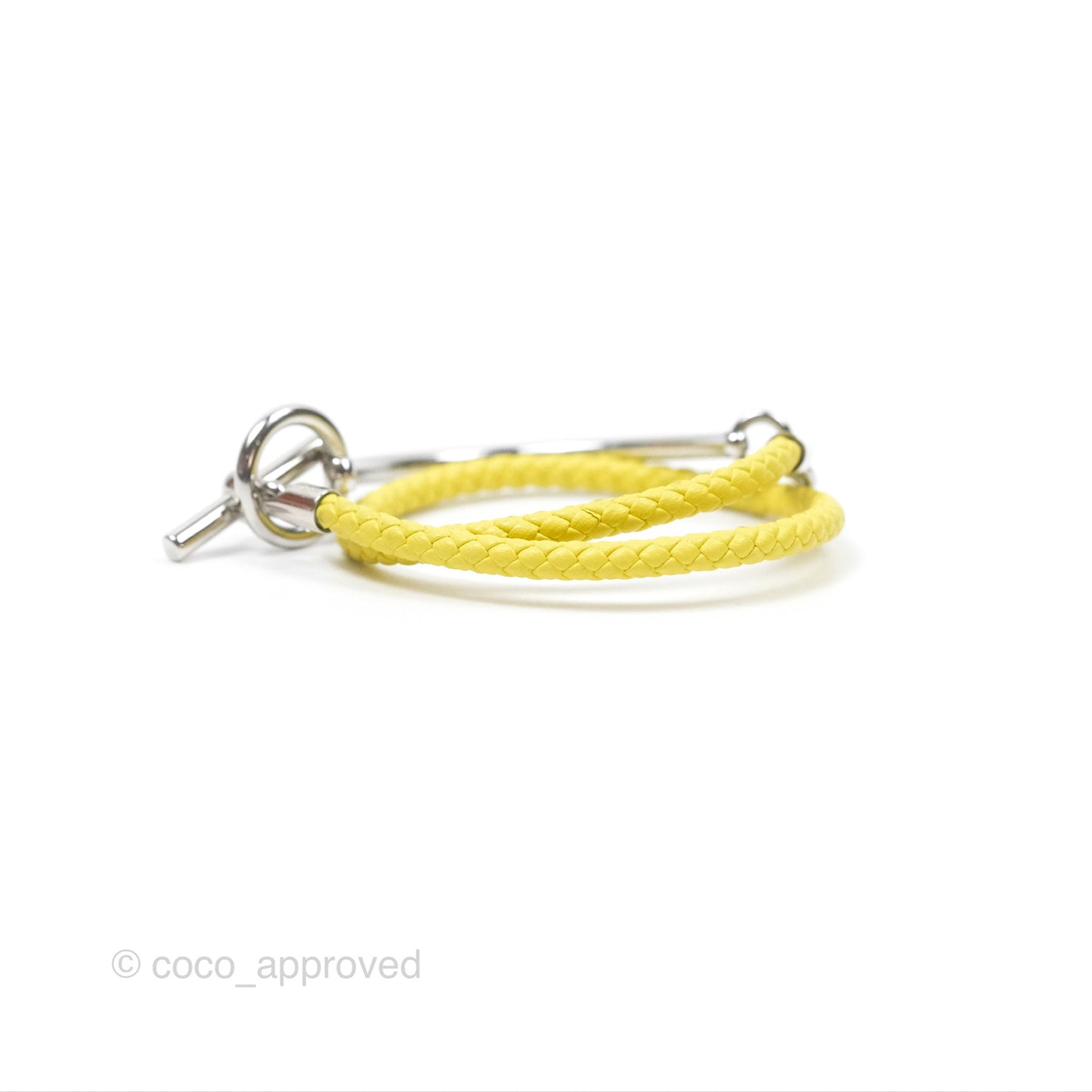 Hermès Glenan H Link Argo Bracelet Yellow Palladium Hardware