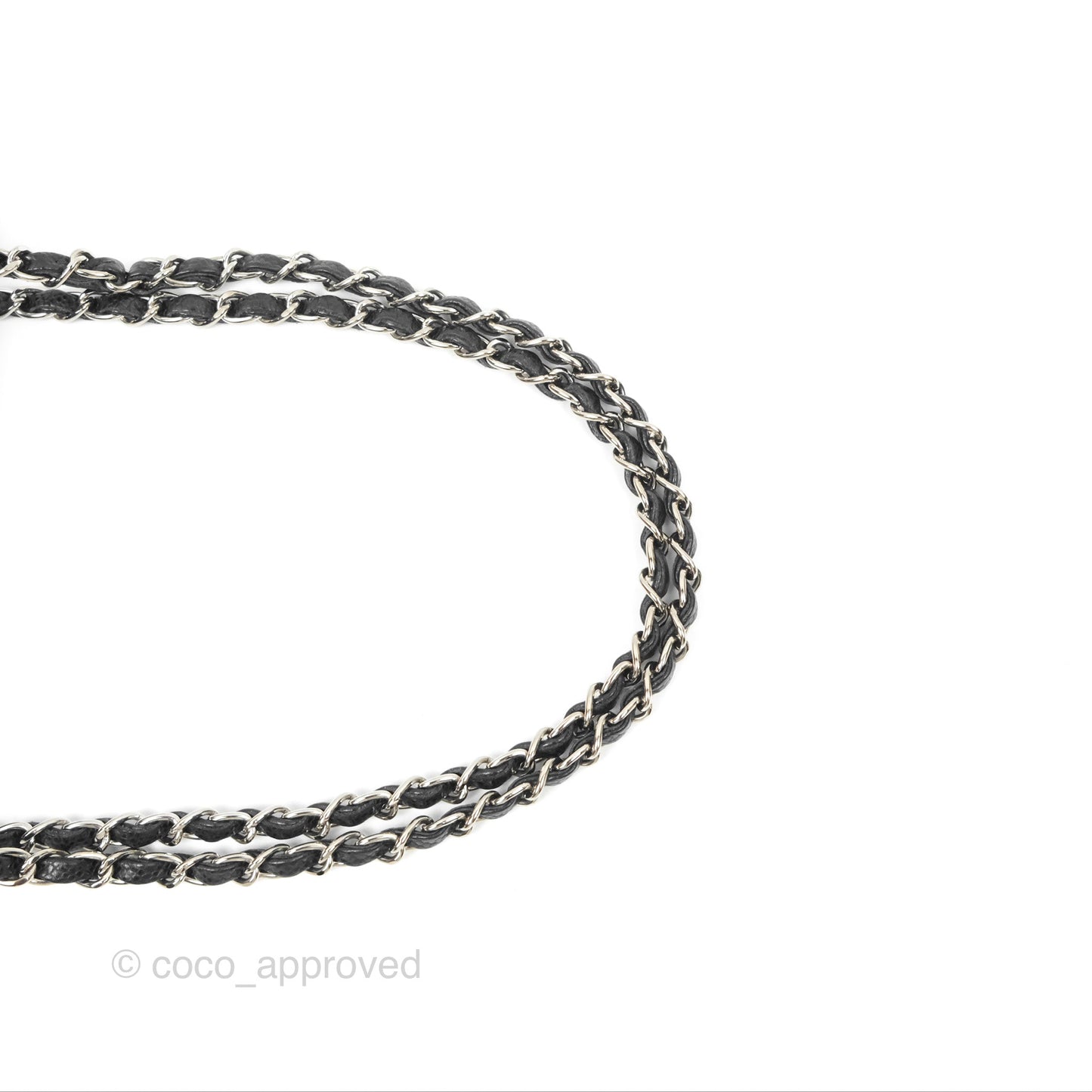 Chanel Small Classic Flap Quilted Black Caviar Silver Hardware