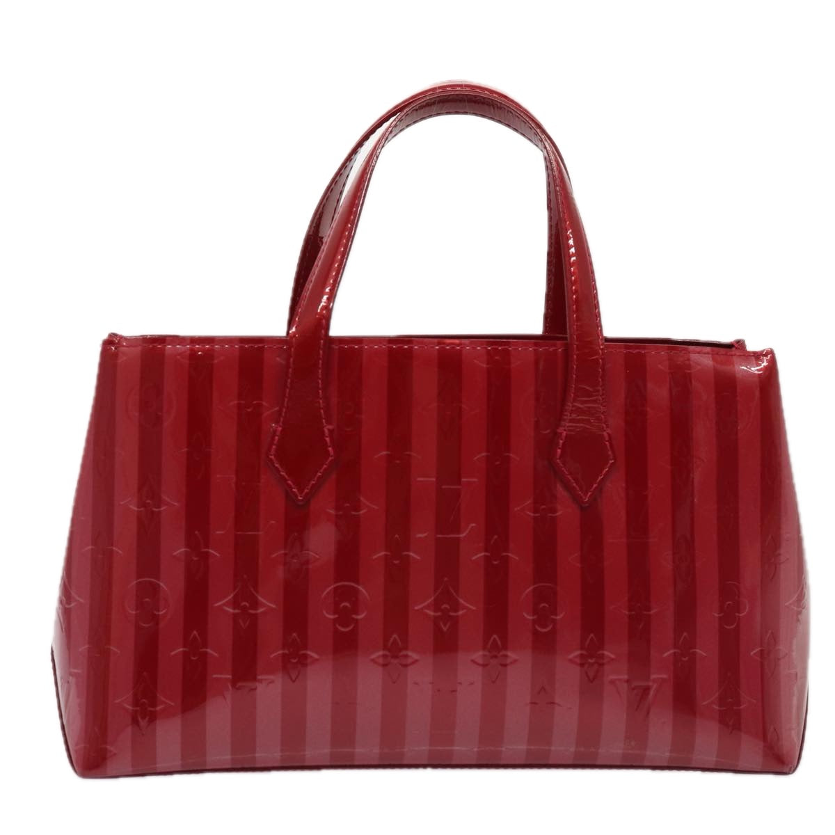 LOUIS VUITTON VernisRayure Wilshire PM Bag Pomme D'amour M91701 LV 86041