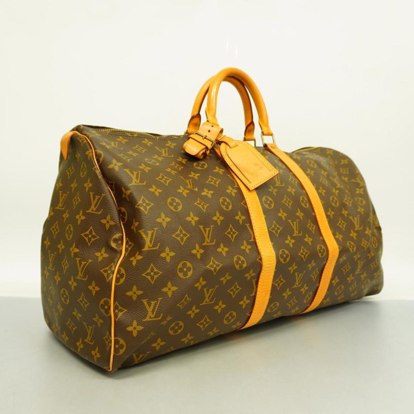 Louis Vuitton Keepall 55  Canvas Travel Bag ()