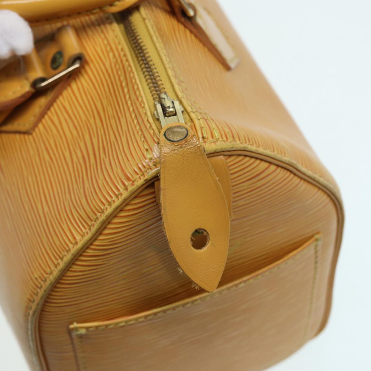 LOUIS VUITTON Epi Speedy 25 Hand Bag Tassili Yellow M43019 LV 86057