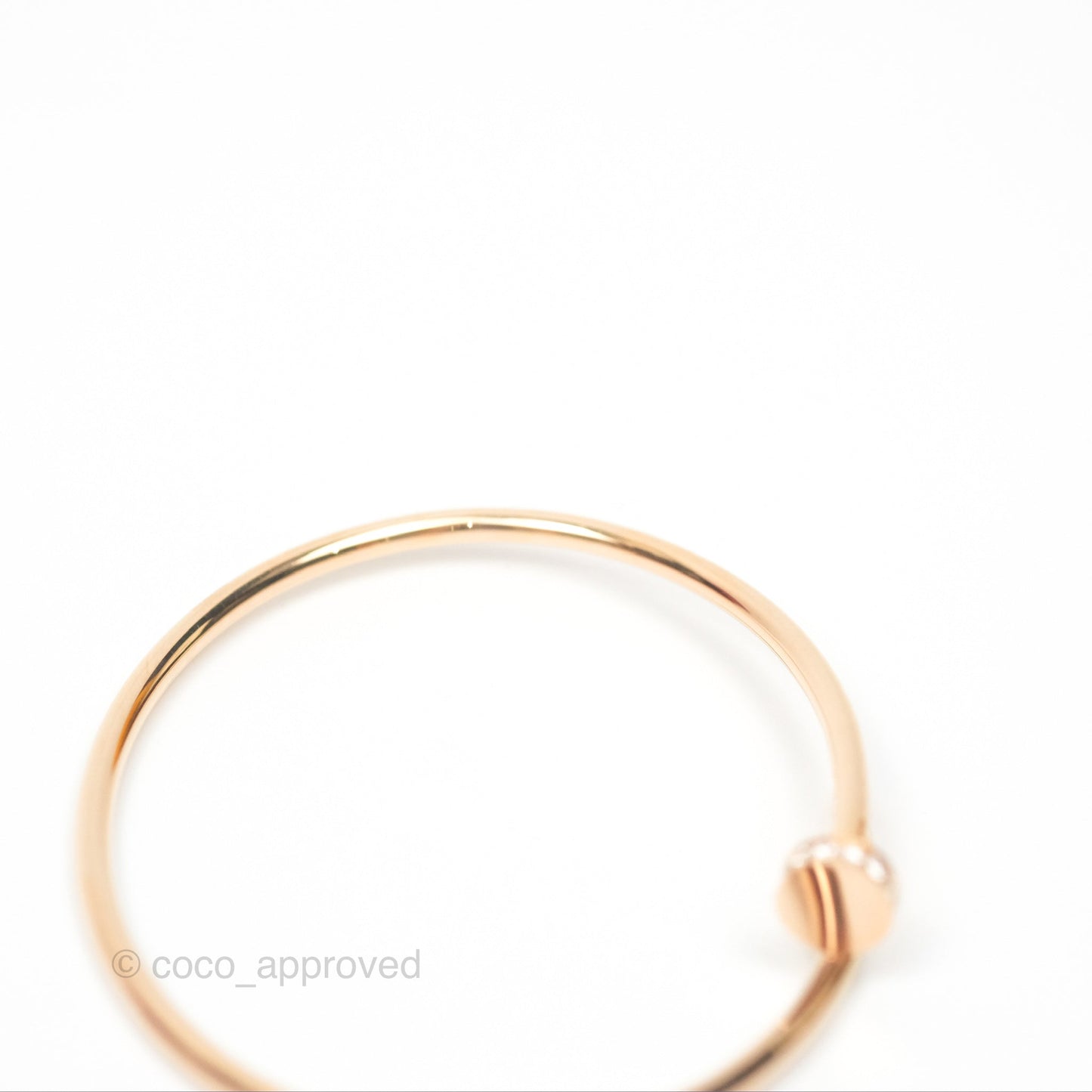 Cartier Juste Un Clou Bracelet Rose Gold Diamond