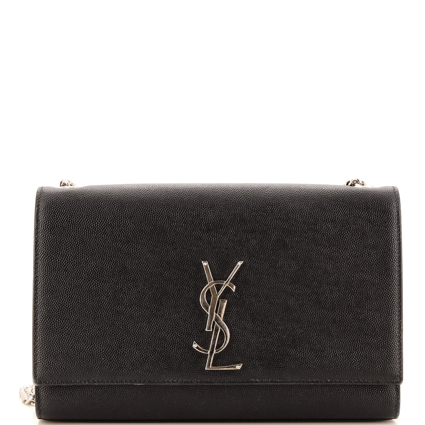 Luxury Saint Laurent Classic Monogram Crossbody Bag Grainy Leather Medium