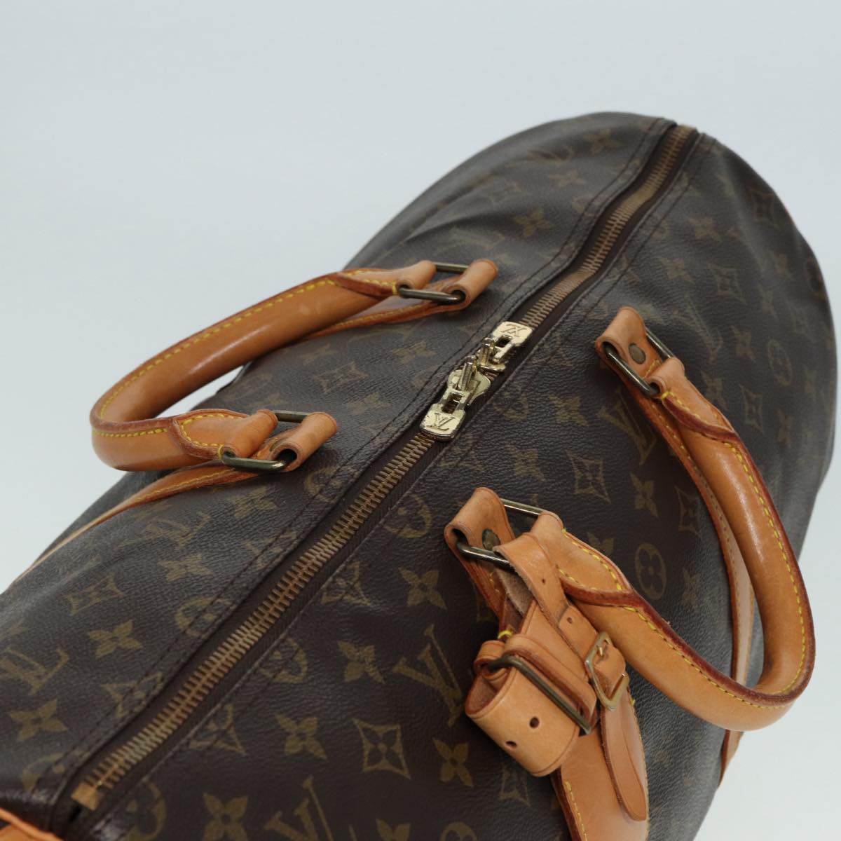 LOUIS VUITTON Monogram Keepall 50 Boston Bag M41426 LV 86131