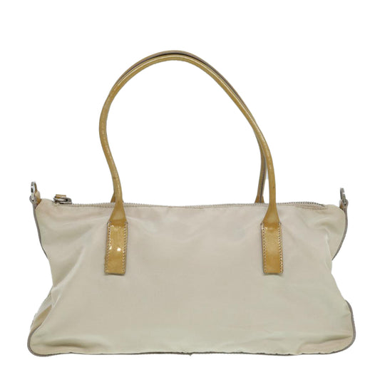 Luxury Prada Hand Bag Nylon Beige  86148