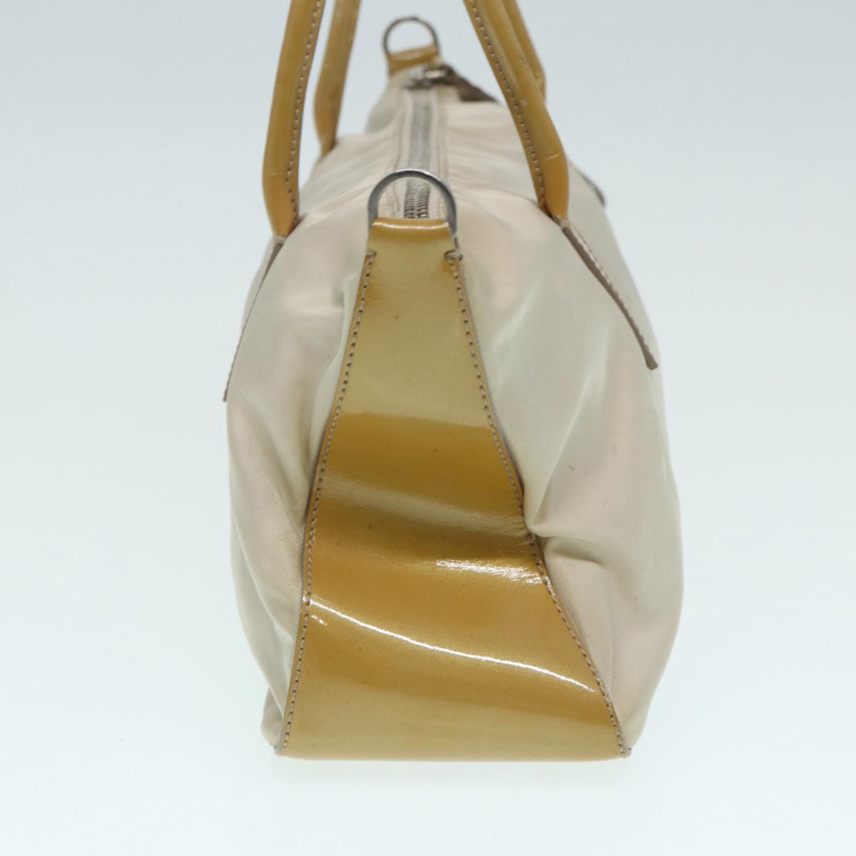 Luxury Prada Hand Bag Nylon Beige  86148