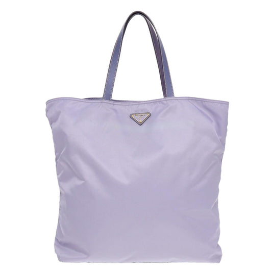 Luxury Prada Robot Tote Bag Nylon Purple Gold  86171
